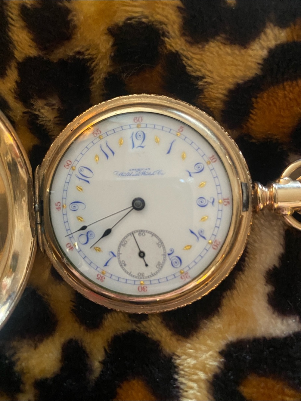 Gold Eagle Pocket Watch - Gold Tone - Picture 2 of 4